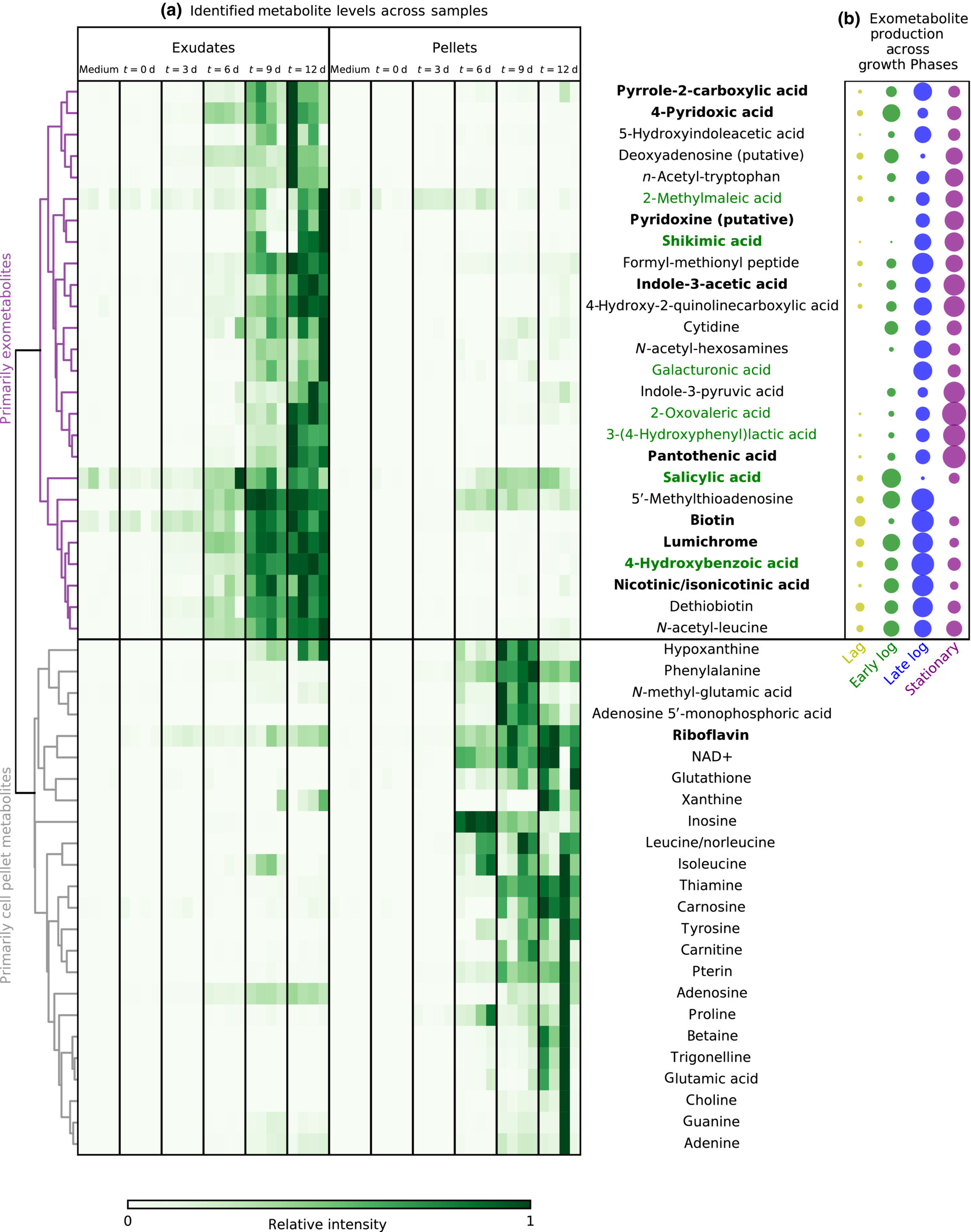 Phaeodactylum tricornutum exometabolites